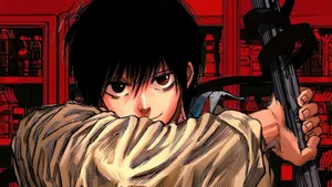 Sakamoto Days Action Packed Scene Wallpaper