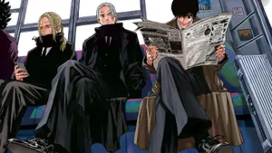 Sakamoto Days Characters Gathering Wallpaper