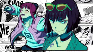 Sakamoto Days Characters Style Wallpaper