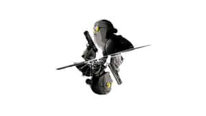 Sakamoto Days Gunman Reflection Wallpaper