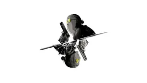 Sakamoto Days Gunman Reflection Wallpaper