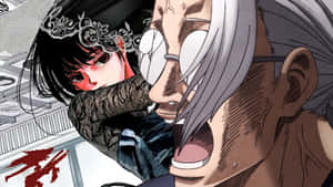 Sakamoto Days Intense Battle Scene Wallpaper