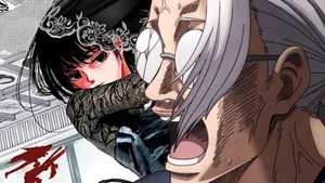 Sakamoto Days Intense Battle Scene Wallpaper