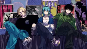 Sakamoto Days Main Characters Wallpaper