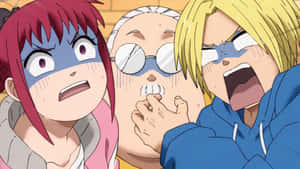 Sakamoto Days Shocked Characters Wallpaper