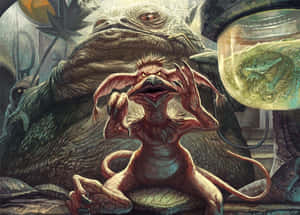 Salacious With Jabba Wallpaper