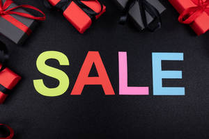 Sales Colorful Sale Advertisement Wallpaper