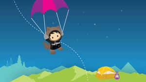 Salesforce Parachute Wallpaper