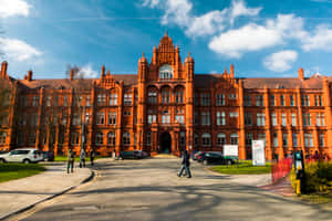 Salford Red Brick University Building Wallpaper