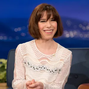 Sally Hawkins At An Event, Illuminating Charm With A Captivating Smile. Wallpaper