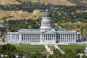 Salt Lake City Utah State Capitol Wallpaper