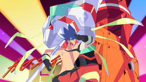 Saluting Galo Thymos Promare Wallpaper