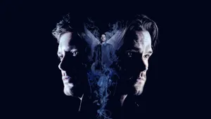 Sam Dean Winchester Supernatural Graphic Art Wallpaper