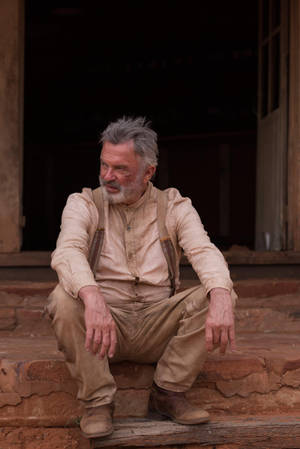 Sam Neill Sweet Country Film Portrait Wallpaper