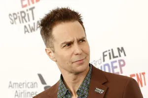 Sam Rockwell Red Carpet Paparazzi Photo Wallpaper