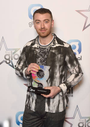 Sam Smith At Global Awards Wallpaper