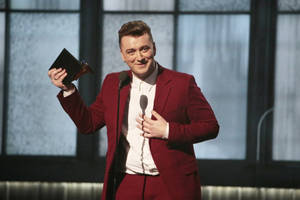 Sam Smith Grammy 2015 Wallpaper