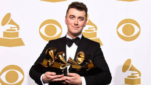 Sam Smith On Grammy Awards 2015 Wallpaper