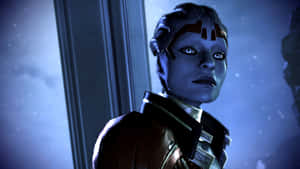 Samara - The Asari Justicar In Mass Effect Wallpaper