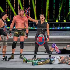 Sammy Guevara Taking Off His Mask Wallpaper