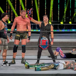 Sammy Guevara Taking Off His Mask Wallpaper