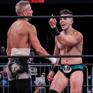 Sammy Guevara Taunting His Opponent Wallpaper