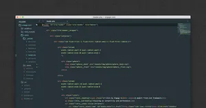 Sample Code Using Sublime Text Wallpaper
