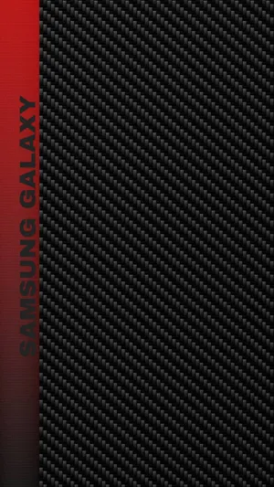 Samsung Galaxy Carbon Fiber Pattern Wallpaper