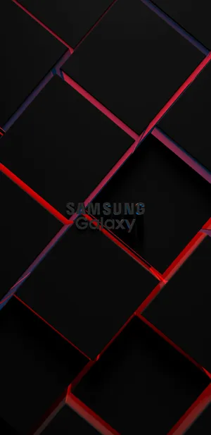 Samsung Galaxy Red And Black Wallpaper