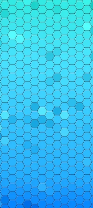 Samsung S21 Ultra Blue Honeycomb Wallpaper