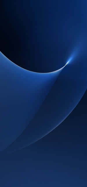 Samsung S23 Ultra Abstract Blue Curve Wallpaper Wallpaper