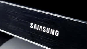 Samsung Tv Logo Closeup Wallpaper