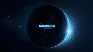 Samsung Tv Logo Design Wallpaper