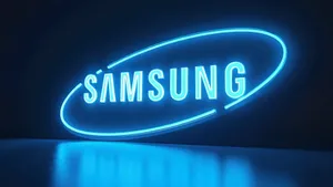 Samsung Tv Neon Logo Wallpaper