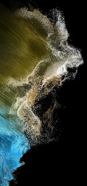 Samsung Ultra 4k Monitor In Vibrant Render Wallpaper