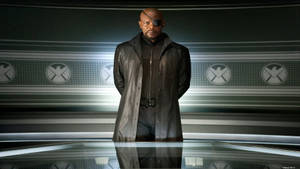 Samuel L Jackson As Nick Fury Wallpaper