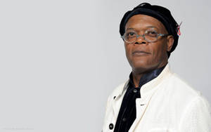 Samuel L Jackson On White Coat Wallpaper