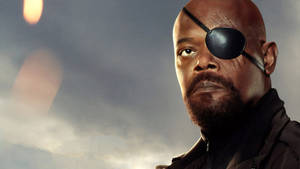 Samuel L Jackson's Black Eye Patch Wallpaper