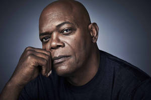 Samuel L Jackson Soft Focus Shot Wallpaper