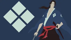 Samurai Champloo Characterwith Sword Wallpaper