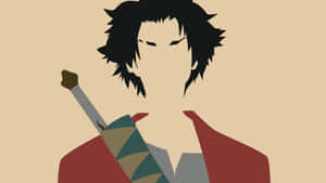 Samurai Champloo Minimalist Art Wallpaper