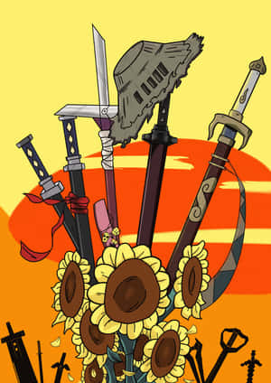 Samurai Champloo Swords Artwork Wallpaper