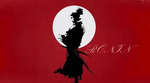 Samurai Warrior In A Mysterious Forest Wallpaper