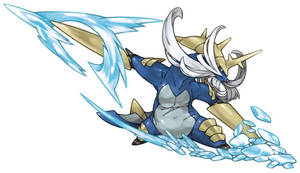 Samurott Battle Mode Wallpaper