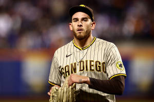 San Diego Padres Joe Musgrove Baseball Pitcher Wallpaper