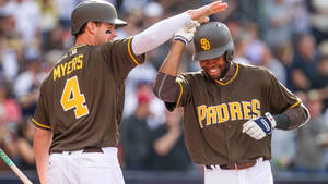 San Diego Padres Myers And Margot Wallpaper