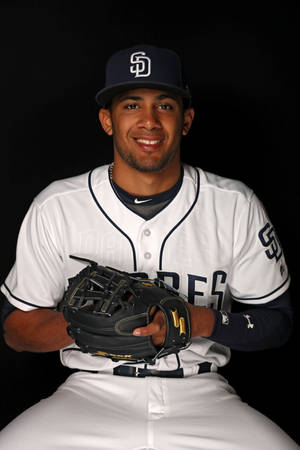 San Diego Padres Tatis Jr. Portrait Wallpaper