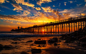 San Diego Pier California Wallpaper