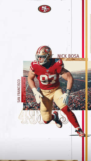 San Francisco 49ers Defensive End Nick Bosa Wallpaper