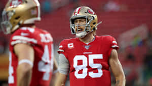 San Francisco 49ers Star, George Kittle Wallpaper